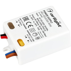 Блок питания ARJ-KE40300-MINI (12W, 300mA, PFC) (Arlight, IP20 Пластик, 5 лет) 024902