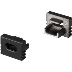 Заглушка SL-MINI-8-H6 BLACK с отверстием (Arlight, Пластик) 030527