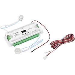 Контроллер лестничный SMART-STEP-32-2S-SUF (5-24V, 32x1A, SPI) (Arlight, IP20 Пластик, 5 лет) 033122