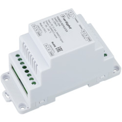 Усилитель SMART-DMX (12-36V, 2CH, DIN) (Arlight, IP20 Пластик, 5 лет) 028415