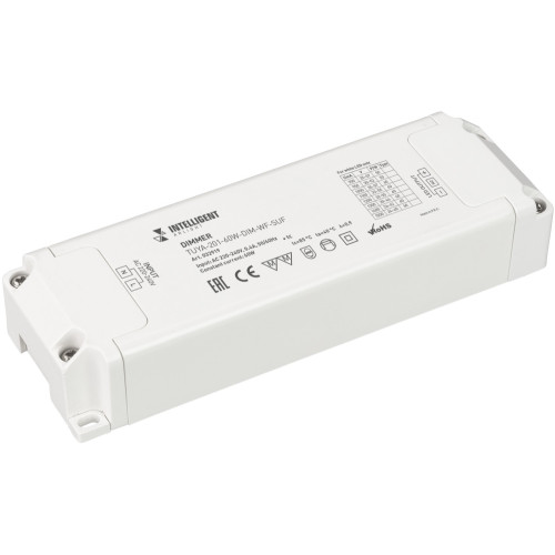 INTELLIGENT Диммер TUYA-201-60W-DIM-WF-SUF (230V, 433MHz, 900-1500mA) (IARL, IP20 Пластик, 3 года) 032919