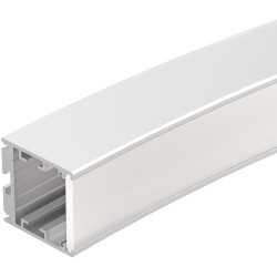 Профиль SL-ARC-3535-D1500-N90 WHITE (1180мм, дуга 1 из 4) (Arlight, Алюминий) 026597