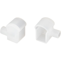 Заглушка WPH-FLEX-0817-SIDE WHITE с отверстием (Arlight, Пластик) 040853