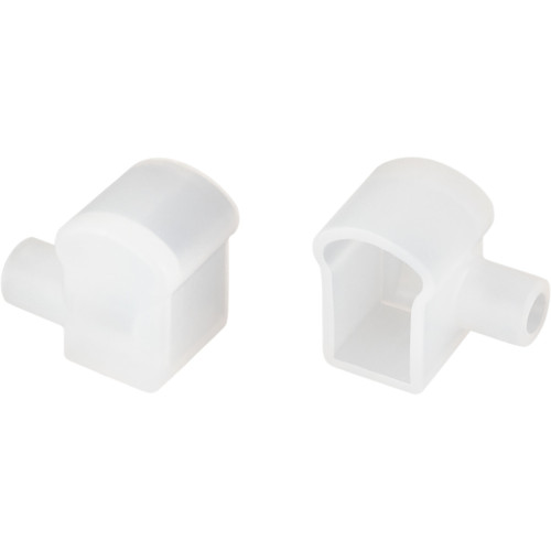 Заглушка WPH-FLEX-0817-SIDE WHITE с отверстием (Arlight, Пластик) 040853