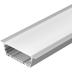 Профиль с экраном ARH-POWER-W120-F-2000 ANOD (Arlight, Алюминий) 027928