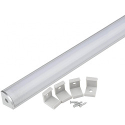 Профиль для светодиодной ленты UFE-K06 Silver/Frozen 200 Polybag
