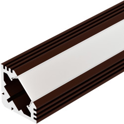 Профиль PDS45-T-2000 ANOD Brown Deep (Arlight, Алюминий) 017643