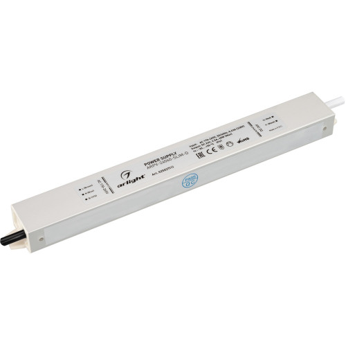 Блок питания ARPV-24060-SLIM-D (24V, 2.5A, 60W) (Arlight, IP67 Металл, 3 года) 025027(1)