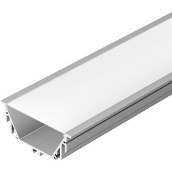 Профиль с экраном ALU-POWER-RW80F-2000 ANOD+FROST (Arlight, Алюминий) 016472