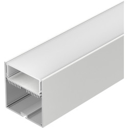 Профиль с экраном SL-LINE-7477-2500 WHITE+OPAL (Arlight, Алюминий) 021372