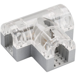 Соединитель тройной ARL-CLEAR-U15-2x90 (26x15mm) (Arlight, Металл) 022703