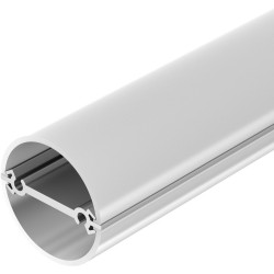 Профиль ROUND-D30-DUAL-2000 ANOD (Arlight, Алюминий) 029114