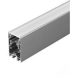 Профиль с экраном S2-LINE-4067-2500 ANOD+OPAL (Arlight, Алюминий) 021172
