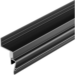 Профиль STRETCH-SHADOW-2000 BLACK (A2-CONTOUR-PRO) (Arlight, Алюминий) 039510
