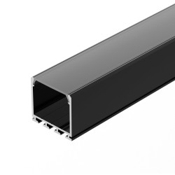 Профиль PLS-LOCK-H25-2000 ANOD Black (Arlight, Алюминий) 028123