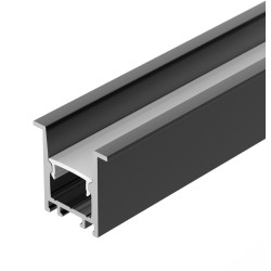 Профиль SL-COMFORT-2322-F-2000 ANOD BLACK (Arlight, Алюминий) 031771