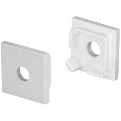 Заглушка SL-KANT-H16 SQUARE с отверстием (Arlight, Пластик) 024485