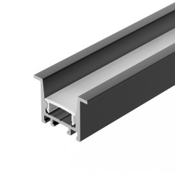 Профиль SL-COMFORT-2316-F-2000 ANOD BLACK (Arlight, Алюминий) 031769