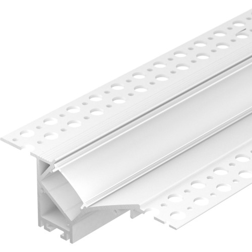 Профиль FANTOM-W45-BEVEL-2000 WHITE (Arlight, Алюминий) 039949