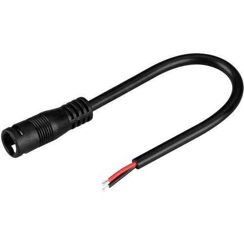 Коннектор выводной DC-MONO-2PIN-L150-F (JACK 5.5, LOCK) (Arlight) 032854