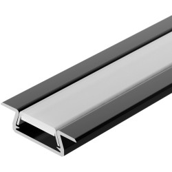 Профиль MIC-FS-2000 ANOD BLACK (Arlight, Алюминий) 040019