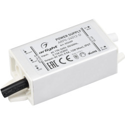 Блок питания ARPV-24012-D (24V, 0.5A, 12W) (Arlight, IP67 Металл, 3 года) 022409
