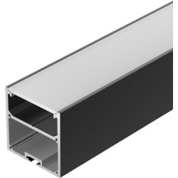 Профиль SL-LINE-5050-3000 BLACK (Arlight, Алюминий) 036255