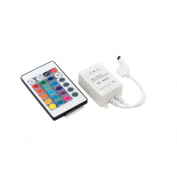 Контроллер с пультом IR-RGB-24-6A