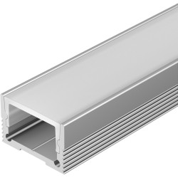 Профиль с экраном SL-SLIM20-H13-2000 ANOD+OPAL (Arlight, Алюминий) 036835