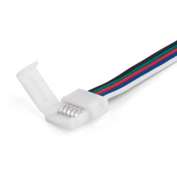 Коннектор для лент 5050+5050 24V 60Led 14,4W IP20 RGBW, 5050 24V 60Led 14,4W IP20 RGBW гибкий односторонний (10pkt)
