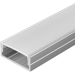 Профиль с экраном ARH-WIDE-H10-2000 ANOD+OPAL (Arlight, Алюминий) 036768