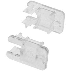 Заглушка под стекло SHELF9 clear (Arlight, Пластик) 017335