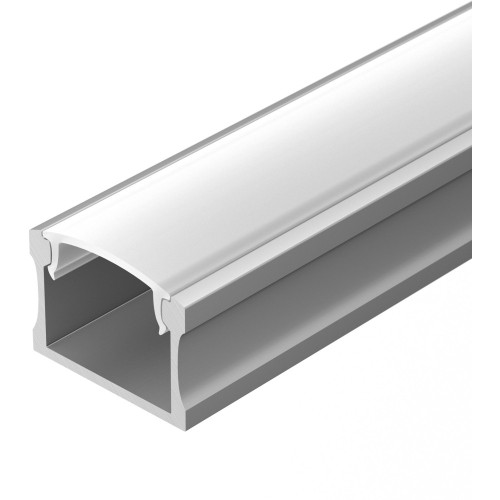 Профиль с экраном ALU-WIDE-H15-2000 ANOD+FROST (Arlight, Алюминий) 014848