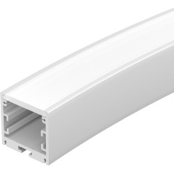 Профиль SL-ARC-3535-D1500-A45 WHITE (590мм, дуга 1 из 8) (Arlight, Алюминий) 025523