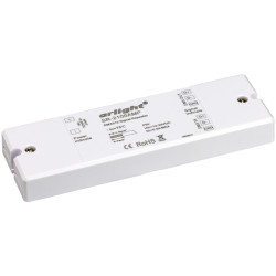 Усилитель DMX-сигнала SR-2100AMP (12-24V, 1CH) (Arlight, IP20 Пластик, 3 года) 019460