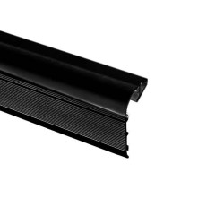 Накладной алюминиевый профиль для ступеней DL18508 Black