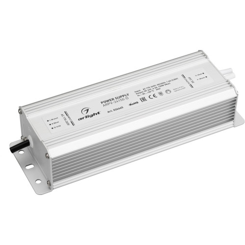 Блок питания ARPV-24150-D (24V, 6.3A, 150W) (Arlight, IP67 Металл, 3 года) 026665