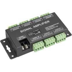 Усилитель сигнала LN-SPI-6CH (5-24V) (Arlight, IP20 Металл, 1 год) 033094