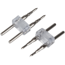 Силовой коннектор ARL-2pin-Mini (16x8mm) (Arlight, Металл) 021552