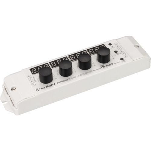 Контроллер SMART-K60-RGBW-SUF (12-24V, 4x4A, 2.4G) (Arlight, IP20 Пластик, 5 лет) 031618