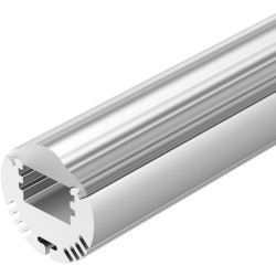 Профиль с экраном ALU-ROUND-2000 ANOD+LEN30 (Arlight, Алюминий) 015527