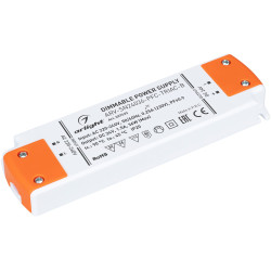 Блок питания ARV-SN24036-PFC-TRIAC-B (24V, 1.5A, 36W) (Arlight, IP20 Пластик, 3 года) 027633