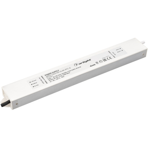 Блок питания ARPV-LG24100-SLIM-PFC-D (24V, 4.2A, 100W) (Arlight, IP67 Металл, 5 лет) 031722