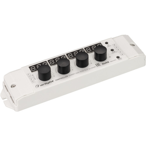 Контроллер SMART-K60-RGB-SUF (12-24V, 3x4A, 2.4G) (Arlight, IP20 Пластик, 5 лет) 031617