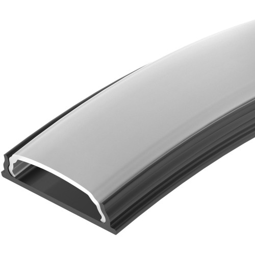 Профиль ARH-BENT-W18-2000 ANOD BLACK (Arlight, Алюминий) 039588
