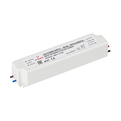Блок питания ARPV-LV48035-A (48V, 0.8A, 36W) (Arlight, IP67 Пластик, 3 года) 019503(1)