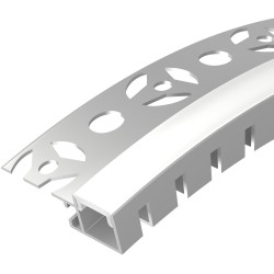 Профиль FANTOM-BENT-W12-TOP-EDGE-2000 ANOD (Arlight, Алюминий) 040328