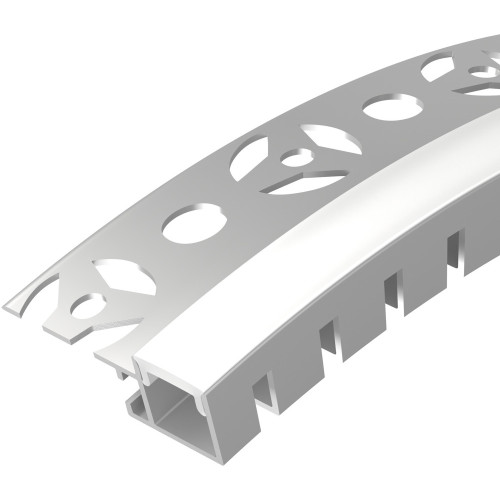 Профиль FANTOM-BENT-W12-TOP-EDGE-2000 ANOD (Arlight, Алюминий) 040328
