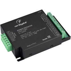 Усилитель SMART-RGBW (12-24V, 4x8A) (Arlight, IP20 Металл, 5 лет) 028298