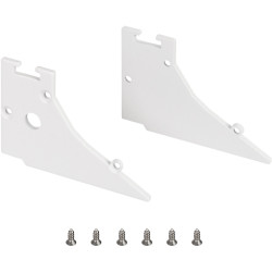 Заглушка FANTOM-W45-BEVEL WHITE (Arlight, Металл) 039954